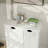 Two-Compartment Tilt-Out Laundry Sorter Cabinet