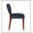 Bryson Midnight Blue Faux Leather Dining Chair Set, Comfortable and Stylish for Modern Dining Areas, Set of 2