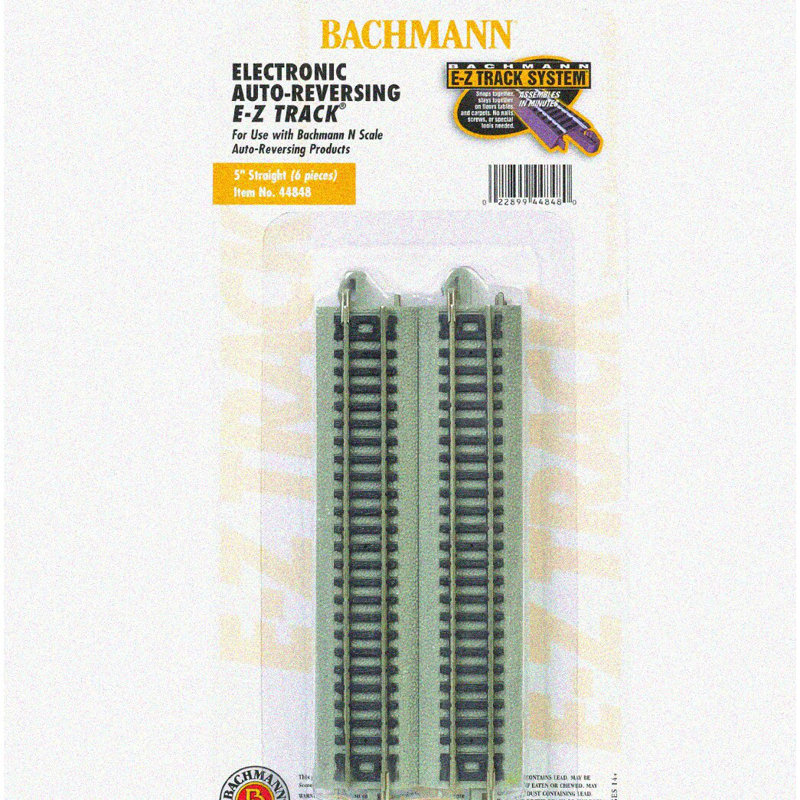 N Scale Straight E-Z Track Pack