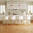 26" Counter Height Bar Stools Set of 2, Barrel Counter Stools With Backrest, Linen Snow White Gold Metal Base-496131572-496131583-496131568