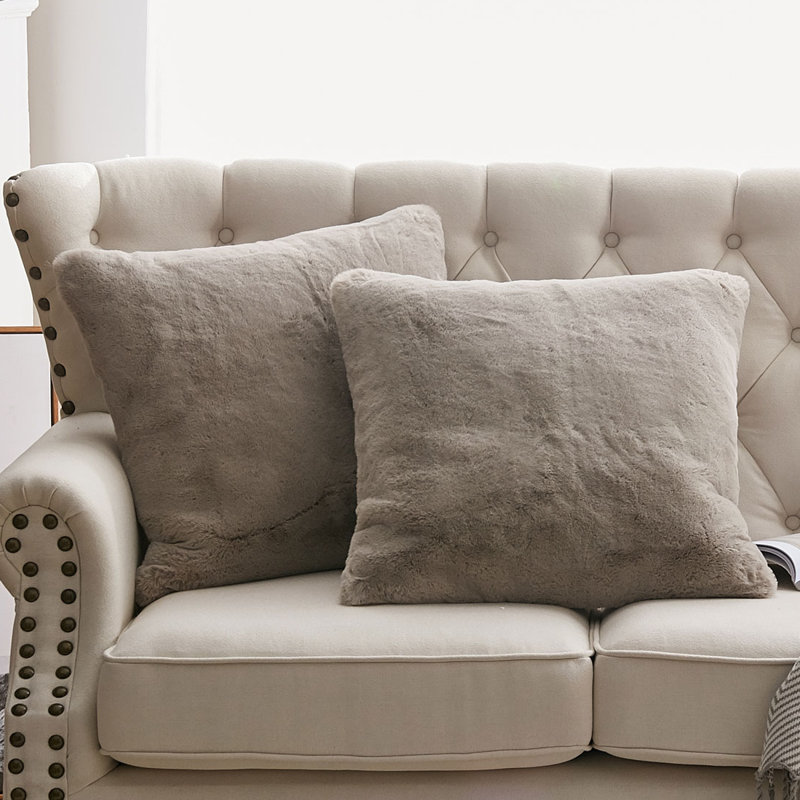Square Cushion Cover, Pure Cashmere, 50.8 cm x 50.8 cm