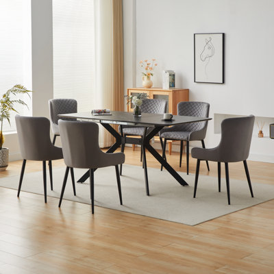Adna 6 - Person Dining Set