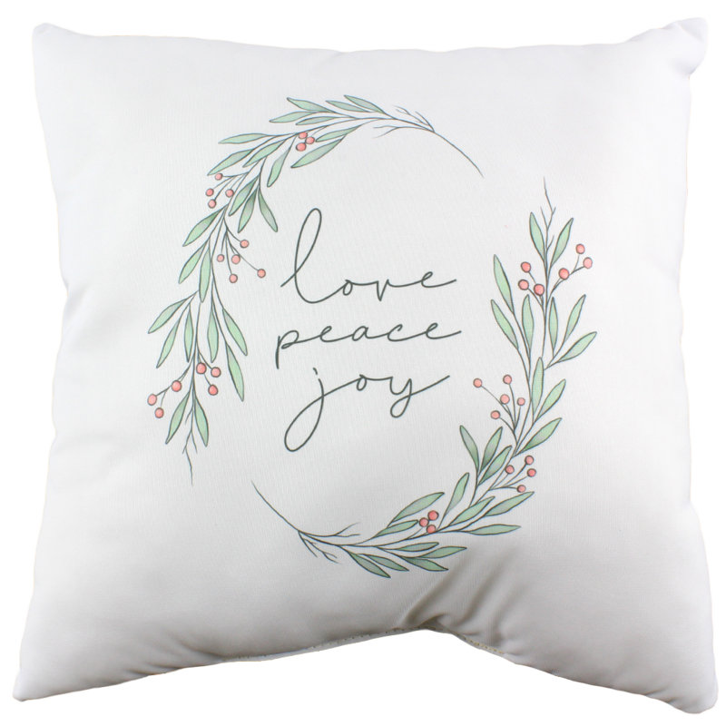 Housse et insert de coussin carré saisonnier