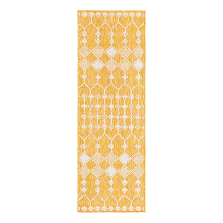 Artressia Geometric Indoor / Outdoor Rug