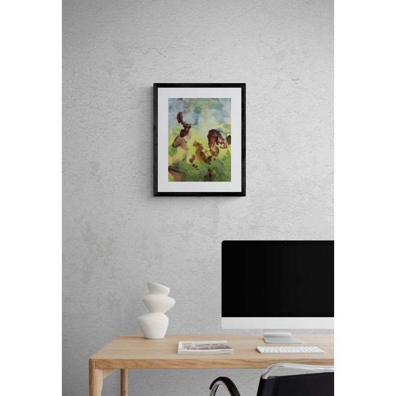 Freesia Print by Usha Shukla, 31.25" H x 25.25" W
