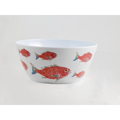 Bol en mélamine 13 "Red Snapper | Beach House