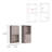 2-Pc Wall-Mounted Bathroom Medicine Cabinet With Open And Closed Storage-460512213