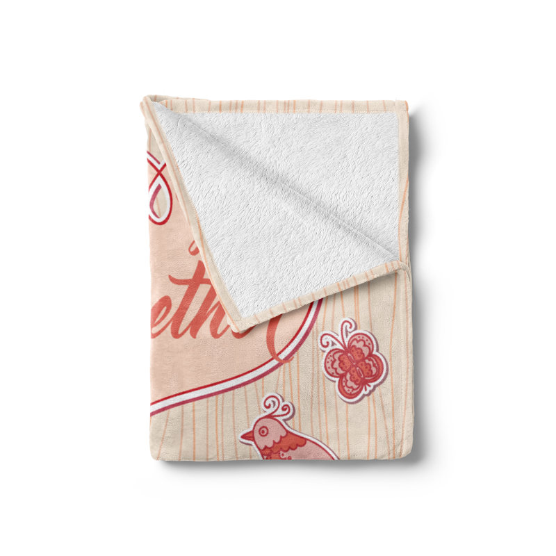 Hand Woven Throw Blanket, 50" x 70"