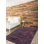 Tapis mauve en laine noué à la main de conception unique 2000 pi 6 pi 1 po x 8 pi 11 po Olgie