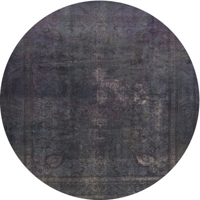 Tapis décoratif gris contemporain