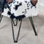 48.3cm Wide Rectangle Animal Print Footstool Ottoman