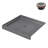 Streamline 36 in. x 36 in. Alcove Acrylic Shower Base in Matte Grey with Center Drain, Drain Included-118934361
