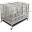 Cage pour chien en acier inoxydable Fasano-917875274