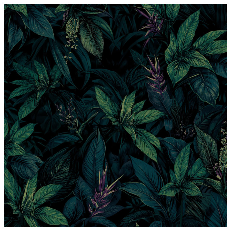 Coussins décoratifs Lush Tropical Foliage, 16 x 16 pouces