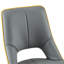 Bacarri Swivel Upholstered Bar Stool with Steel Frame-397251116