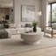 Table basse ronde avec rangement Table d'appoint moderne en placage de bois massif-130153897-130153895