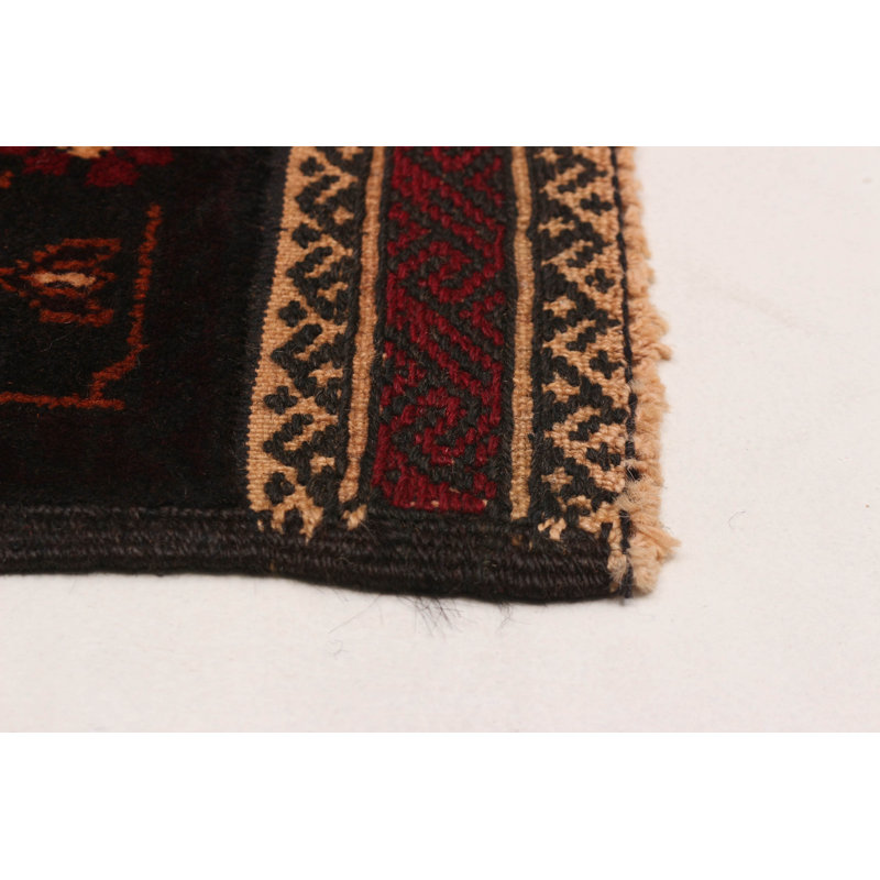 Teimani Orange Rug 4'4" x 6'9"