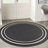 Nourison Essentials Black Ivory Indoor/Outdoor Area Rug-198866231