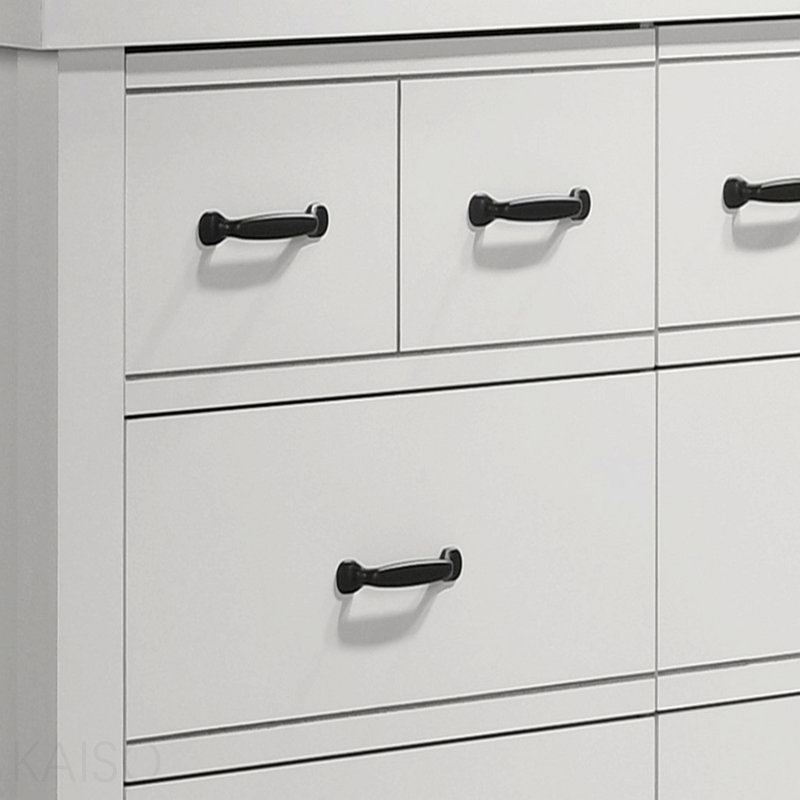 Commode 6 tiroirs 51 "blanche