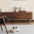 High quality black walnut TV cabinet