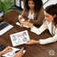 Ensemble de 5 petites planches blanches Scribbledo