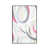 White Floater Framed