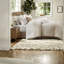 Ensemble de literie surdimensionnée en jacquard de coton grand format, édredon de style campagne moderne pour la maison