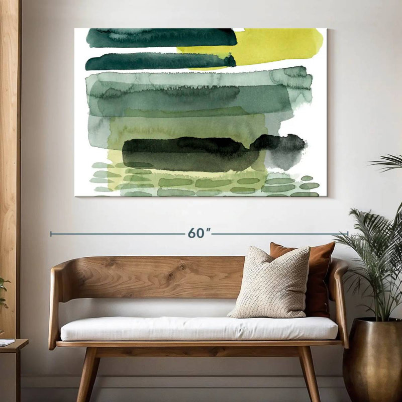 Avery Verdant Stratum I, 34" H x 51" W