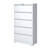 5 Drawer Metal Lateral File Cabinet, Filing Cabinet With Lock, Lockable File Cabinet, Locking Metal File Cabinet For Legal/Letter/A4/F4 Size-1653070878