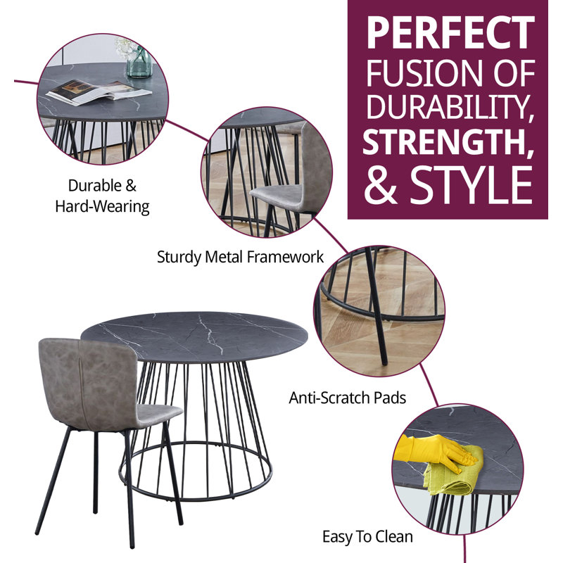 Ormidia 4 - Person Dining Set