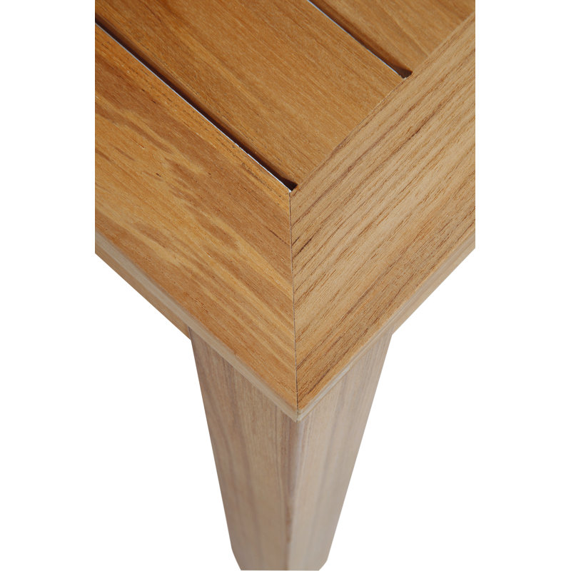 Linear Dining Table, 16" H x 25" W x 47" D
