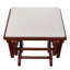Fauteuil coulissant avec repose-pieds en microfibre beige