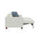 Pop-up Sleeper Sofa With Round Rolling Coffee Table