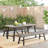 Powder Coated Steel Outdoor Bench