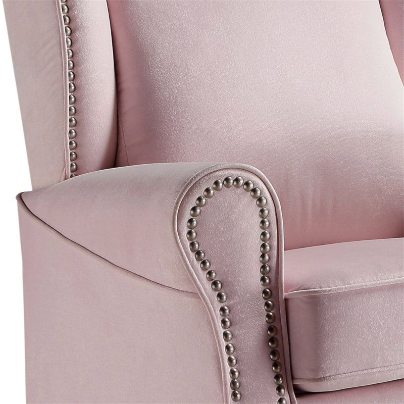 Fauteuil coulissant Tamaki, Rose