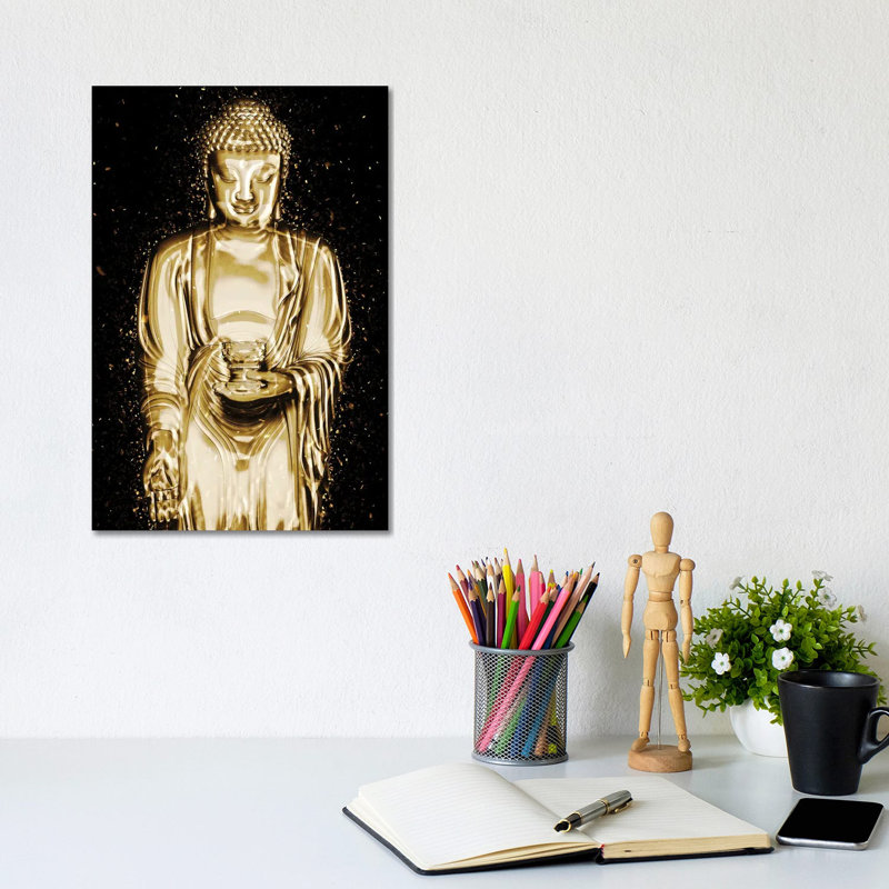 Golden - Serenity by Philippe Hugonnard - Wrapped Canvas Print, 30.48cm H x 20.32cm W x 1.905cm D
