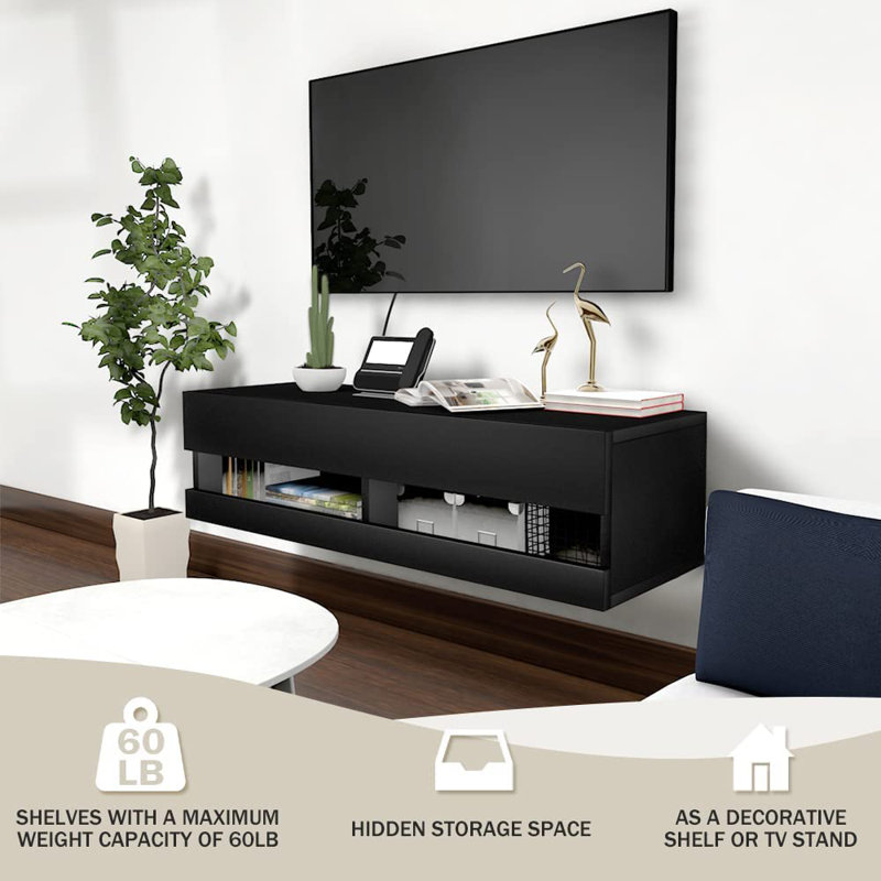 Dhruthi Unfinished TV Stand for TVs up to 60"