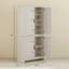 Armoire de rangement spacieuse et autoportante, garde-manger, pour la maison-568926074