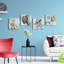 Renditions Gallery - Ensemble de 4 reproductions d'art sur toile encadrées-953840175