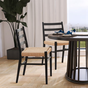 (Box:of in chair)Atyanna Solid Wood Side Dining Chair