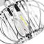 Crystal Semi Flush Mount