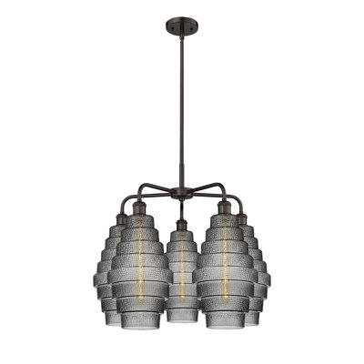 Lustre unique à 5 lumières Bedrie