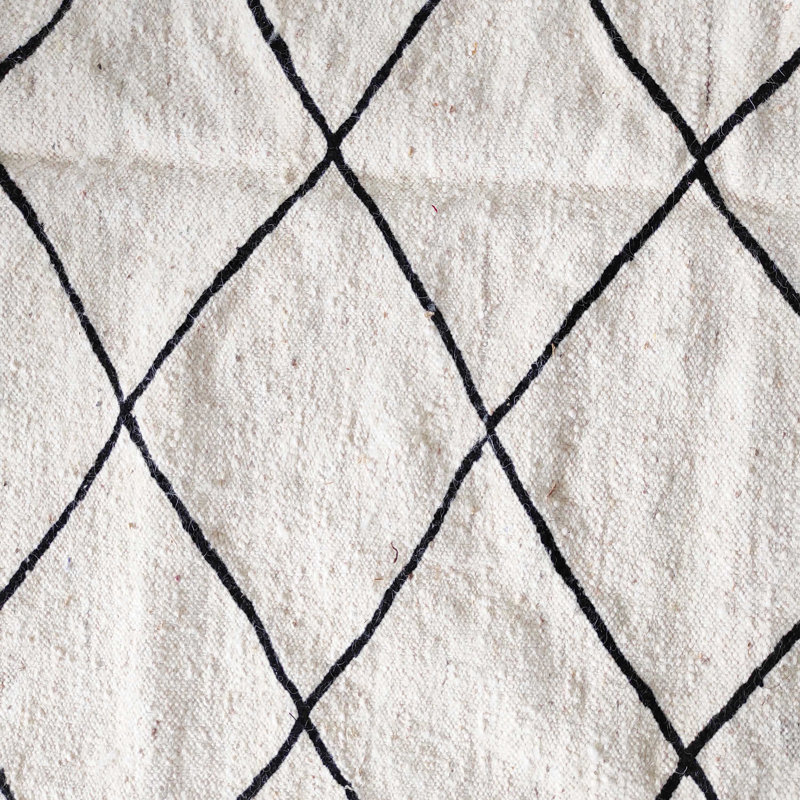 Wool Geometric Indoor Rug