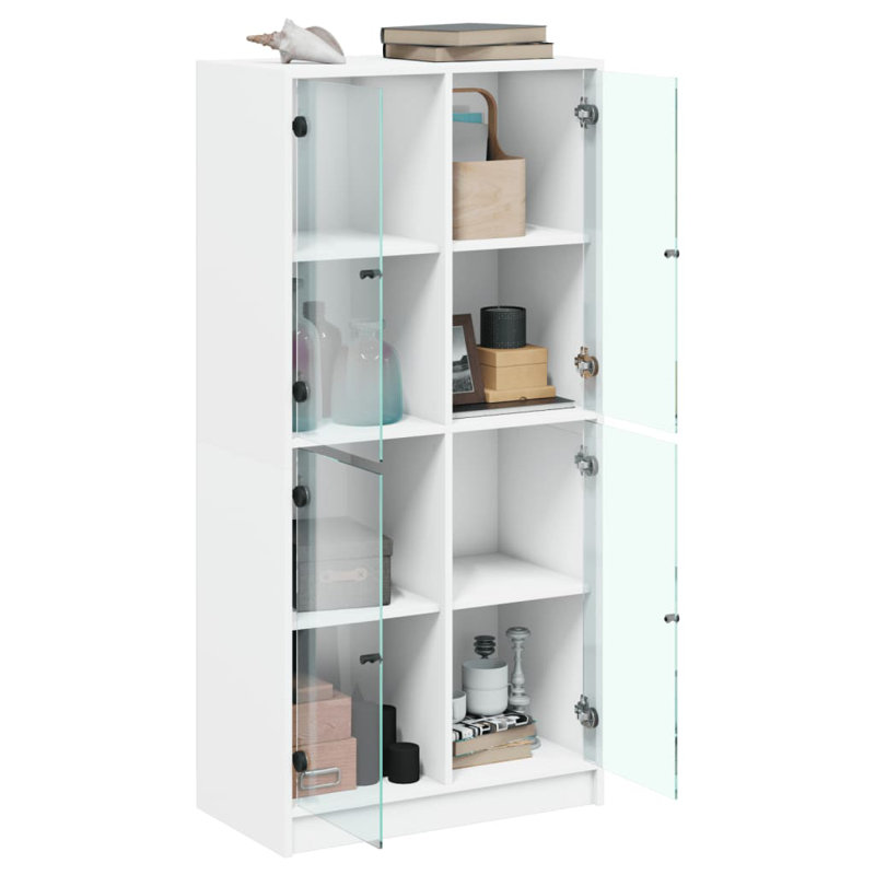 142cm H x 68cm W Bookcase, White