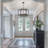 6 - Light 23.6" Wide Dimmable Geometric Lantern Farmhouse-style  Chandelier For Entryway Foyer Bedroom Hallway-1425369993