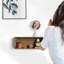 Analogue Battery Tabletop Clock White