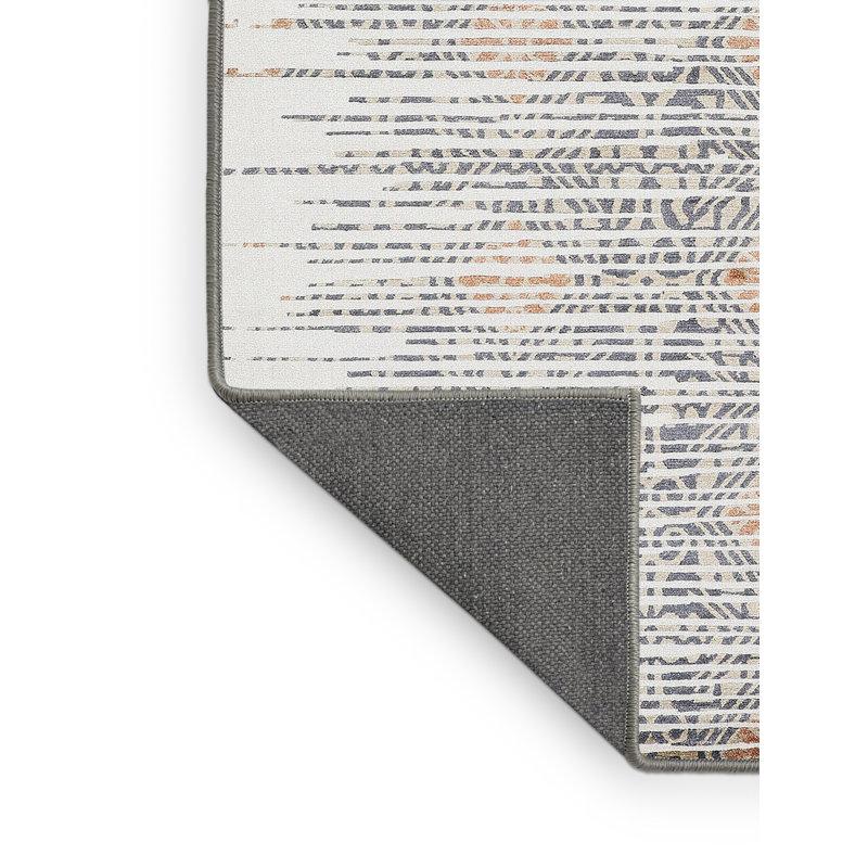 Tapis gris/brun/beige contemporain, Rectangle 8 pi x 10 pi
