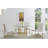 Mia Round Glass Pedestal Dining Table -23744421-23744422