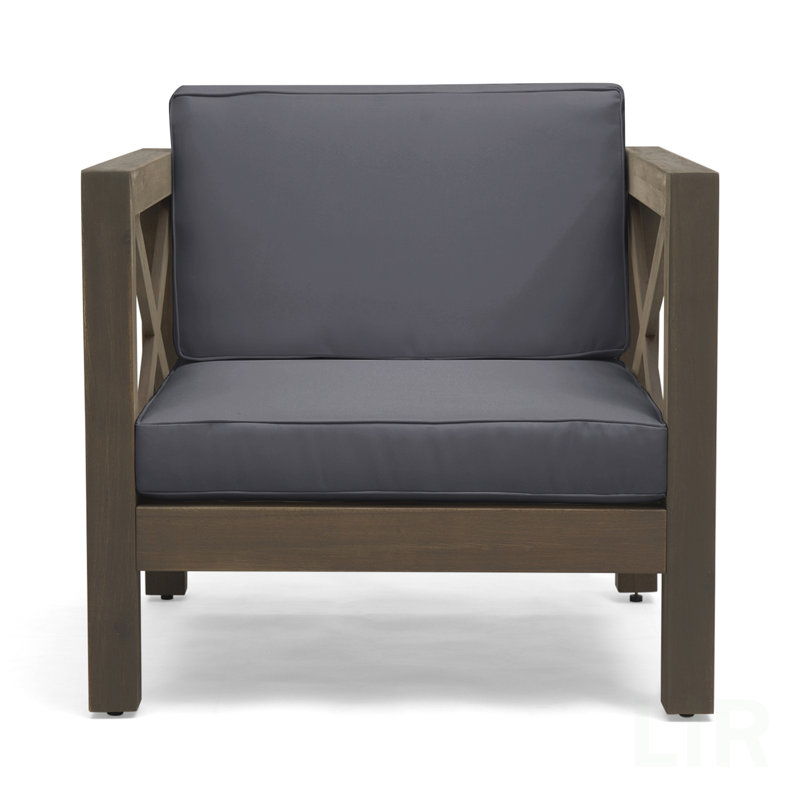 BRAVA CLUB CHAIR, chaise, Gris, Gris