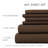 Ultra-Soft Double Brushed 6 Piece Sheet Set – Deep Pocket, Wrinkle Resistant, Fade Resistant Bedding-441980448-441980454